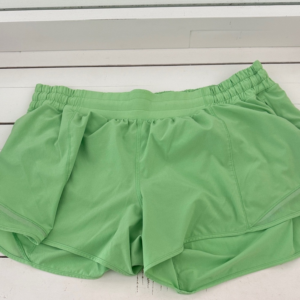 Green Women's Athletic Shorts